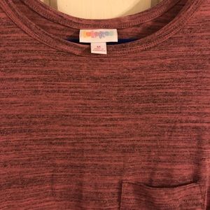 Lularoe pink and black heathered Carly!